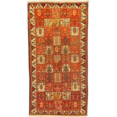 One Of The Kind Persian Bakhtiar Rug 10'2" x 5'2"